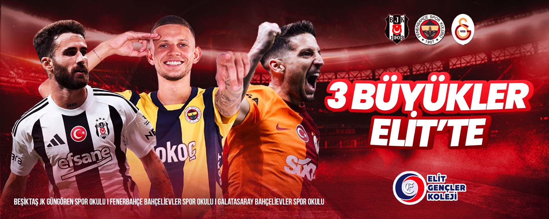 3 Büyüklerden Elit Gençler Koleji’ne Özel İndirim!