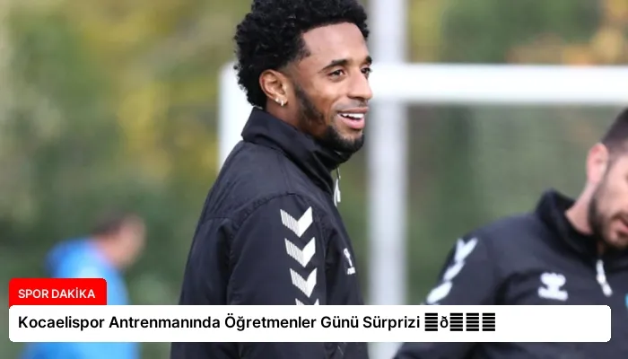 Kocaelispor Antrenmanında Öğretmenler Günü Sürprizi ⏬👇