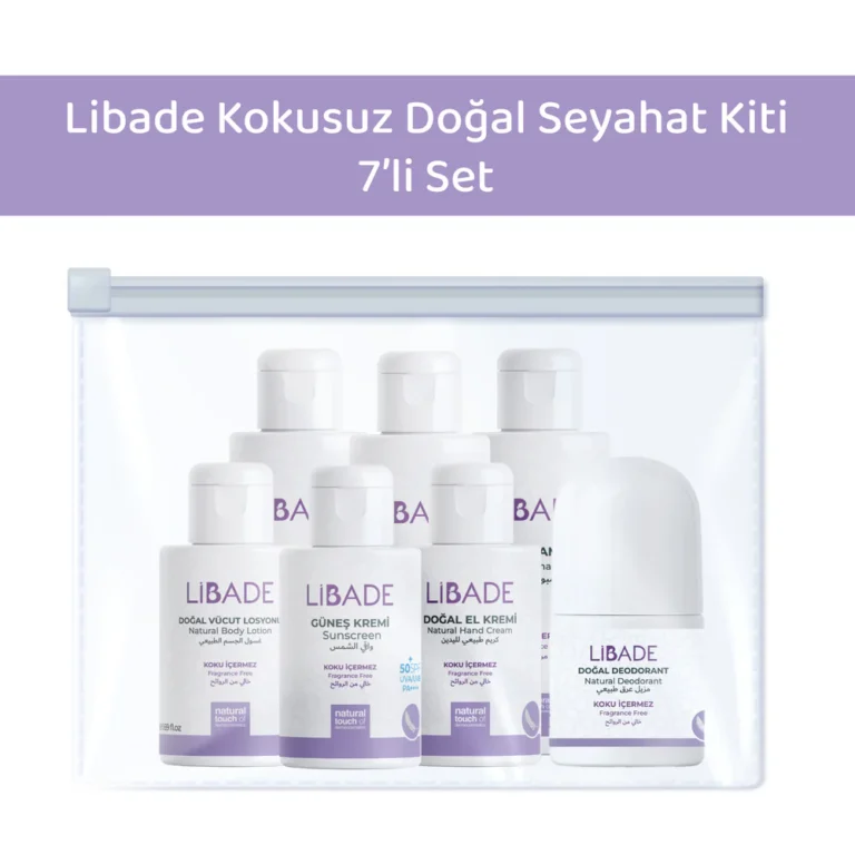 Libade Kokusuz Seyahat Seti ile Seyahatinizi Rahat Geçirin
