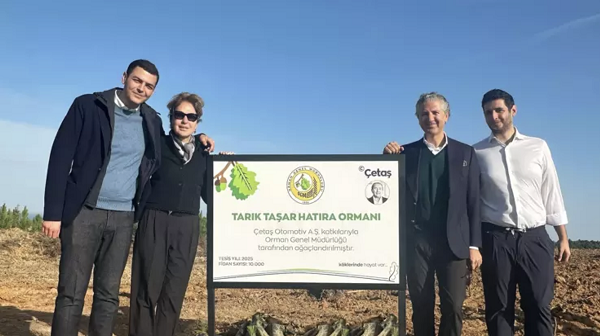 Ford Çetaş Otomotiv’den ‘Tarık Taşar Hatıra Ormanı’