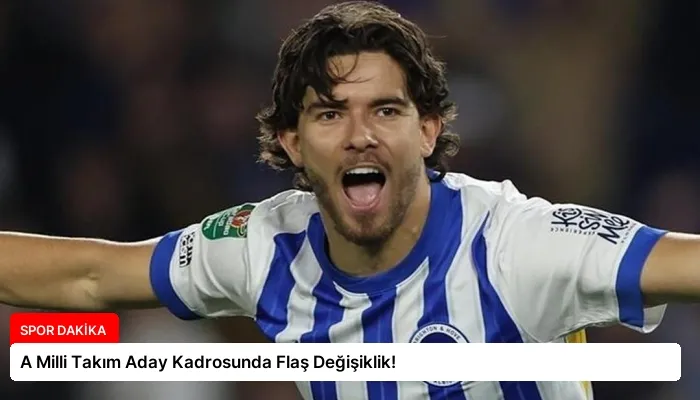 A Milli Takım Aday Kadrosunda Flaş Değişiklik!