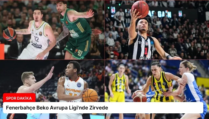 Fenerbahçe Beko Avrupa Ligi’nde Zirvede