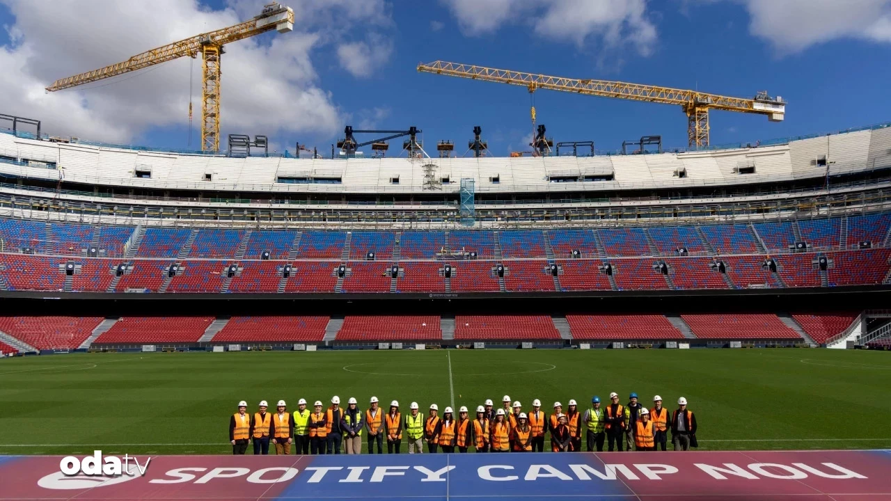 FIFA’nın Camp Nou denetimi: Türk işçiliğine hayran kaldı