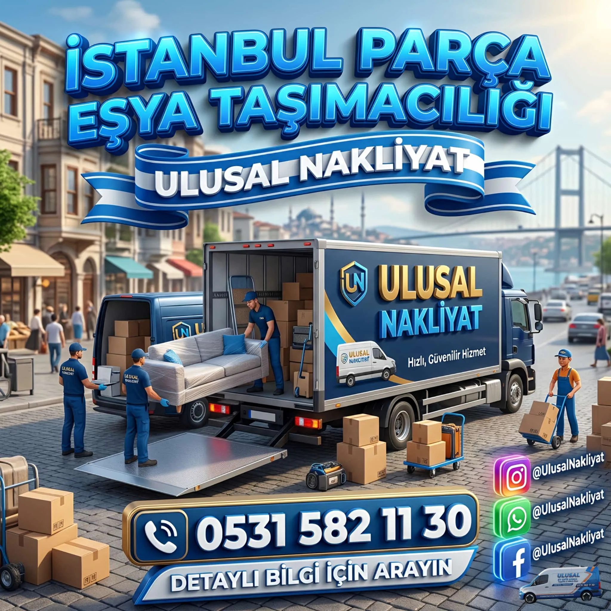 İstanbul Parça Eşya Taşımacılığı ve Güvenli Çözümler