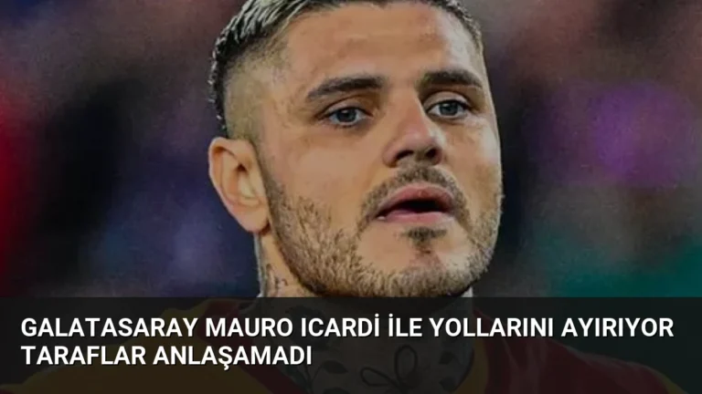 Galatasaray Mauro Icardi İle Yollarını Ayırıyor Taraflar Anlaşamadı