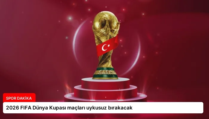 2026 FIFA Dünya Kupası maçları uykusuz bırakacak