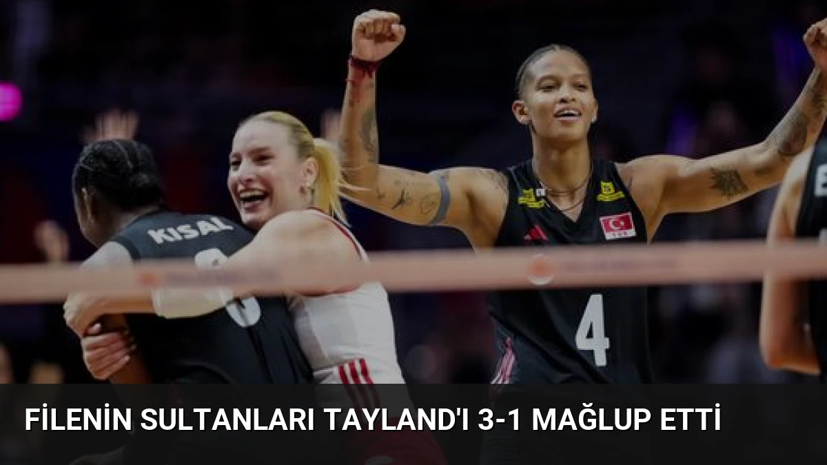 Filenin Sultanları Tayland’ı 3-1 Mağlup Etti