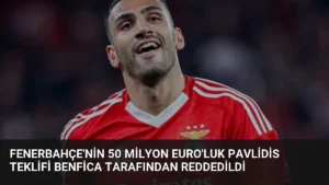 Fenerbahçe’nin 50 Milyon Euro’luk Pavlidis Teklifi Benfica Tarafından Reddedildi